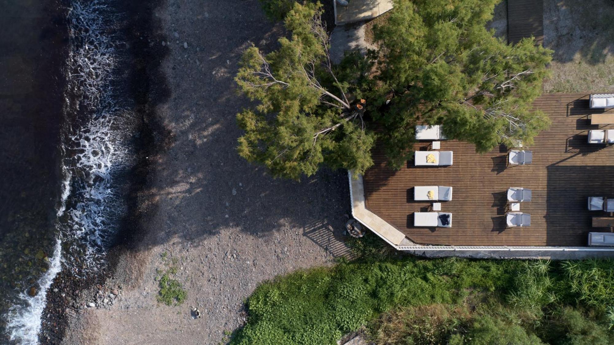 Aphrodite Hotel Mythimna Exterior foto