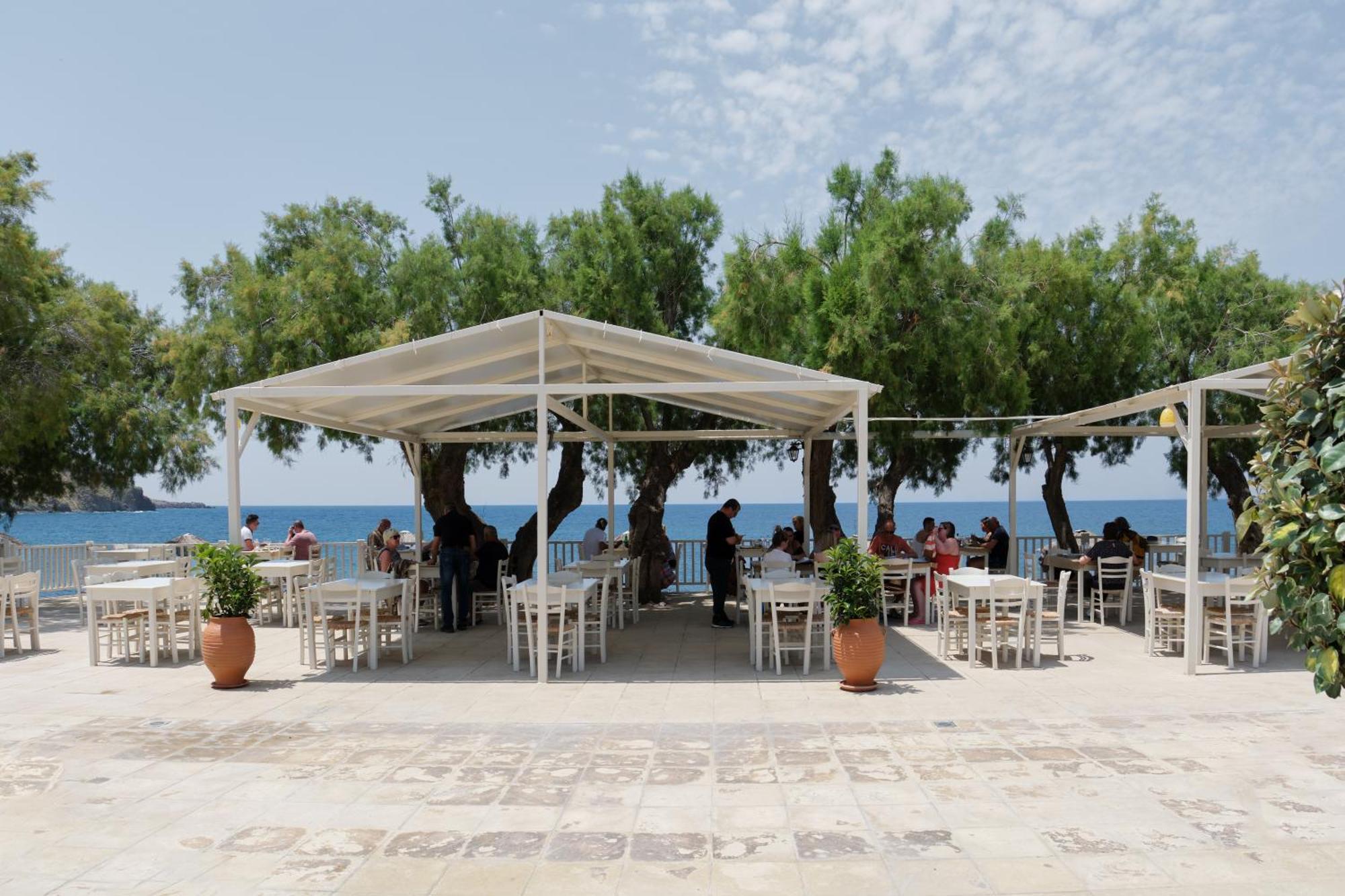 Aphrodite Hotel Mythimna Exterior foto