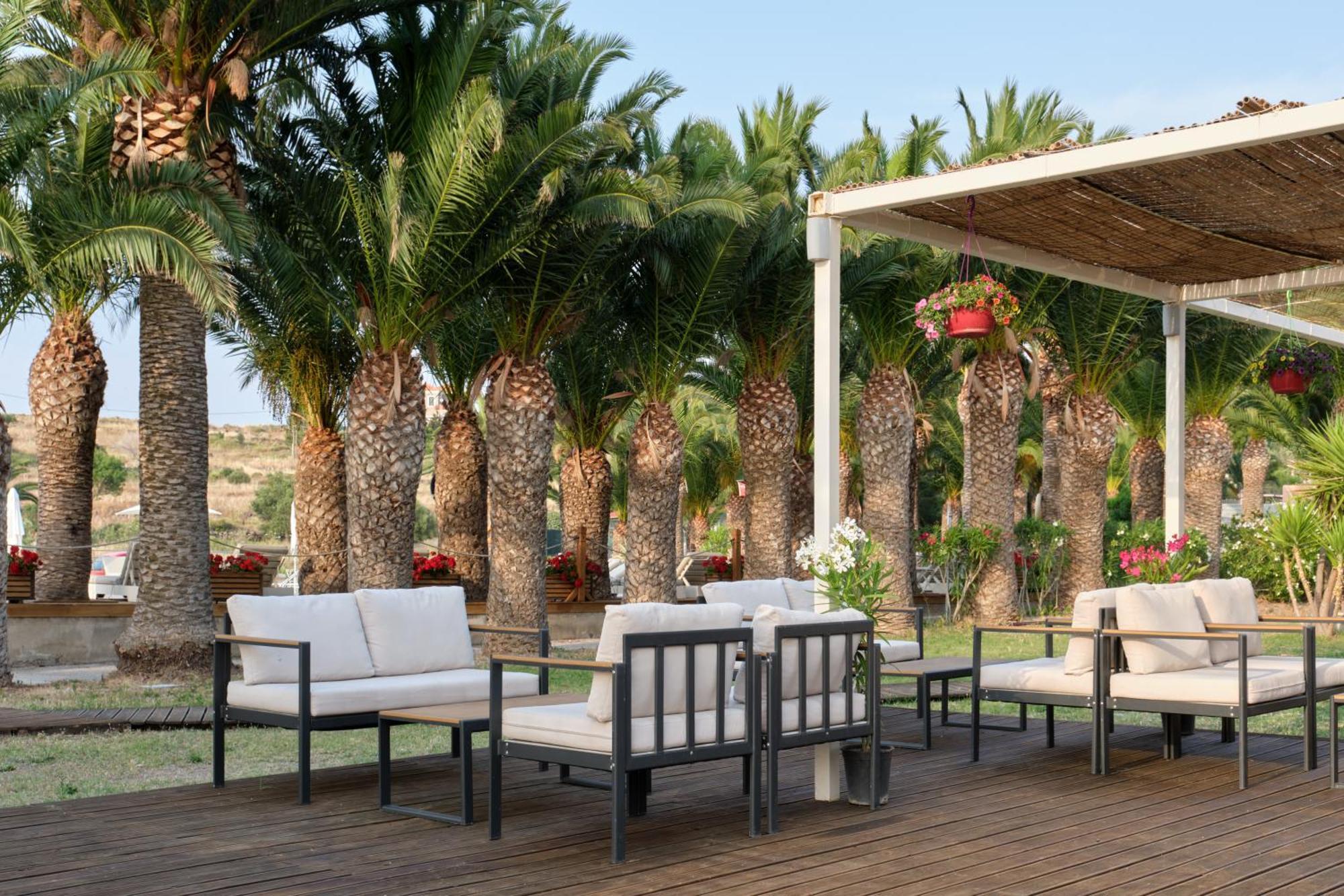 Aphrodite Hotel Mythimna Exterior foto