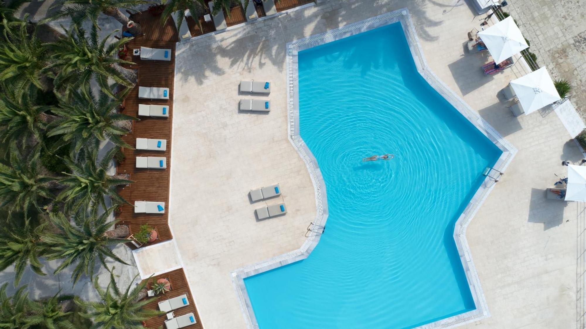 Aphrodite Hotel Mythimna Exterior foto